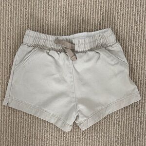 Beige Cadets Cotton shorts 3/4